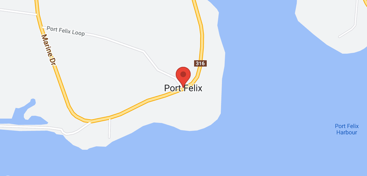 map of 78 Port Felix Loop Road